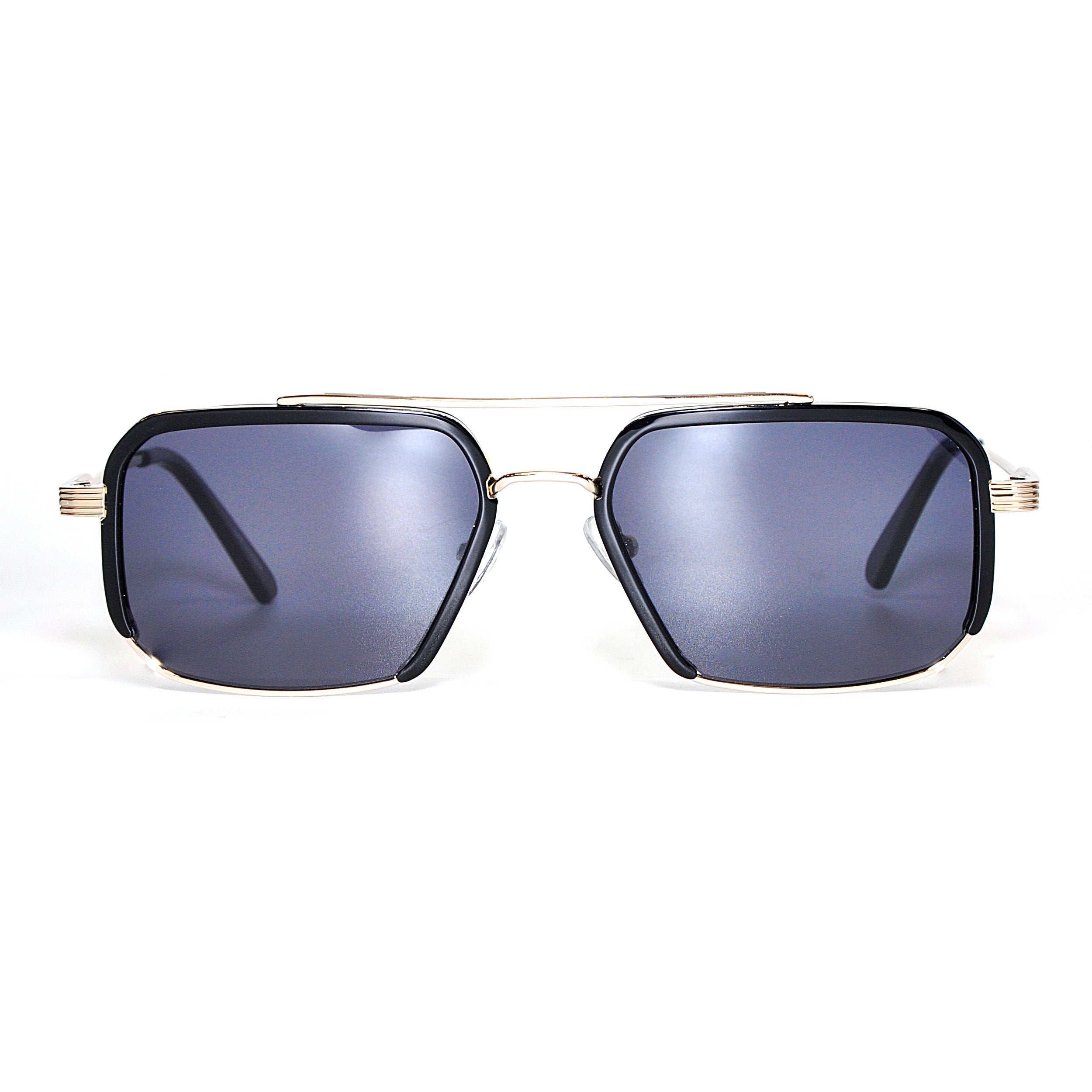 DiaVista® INKWELL Limited Edition Ultra-Performance Aviation Flight Frame | Unisex Aviator Sunglasses | Tactical Light Gold/Black Frame | NIRTECH® Non-Polarized Lenses (Model #: G2098-C1) | Patented Lens Technology with 100% UVA/UVB Protection