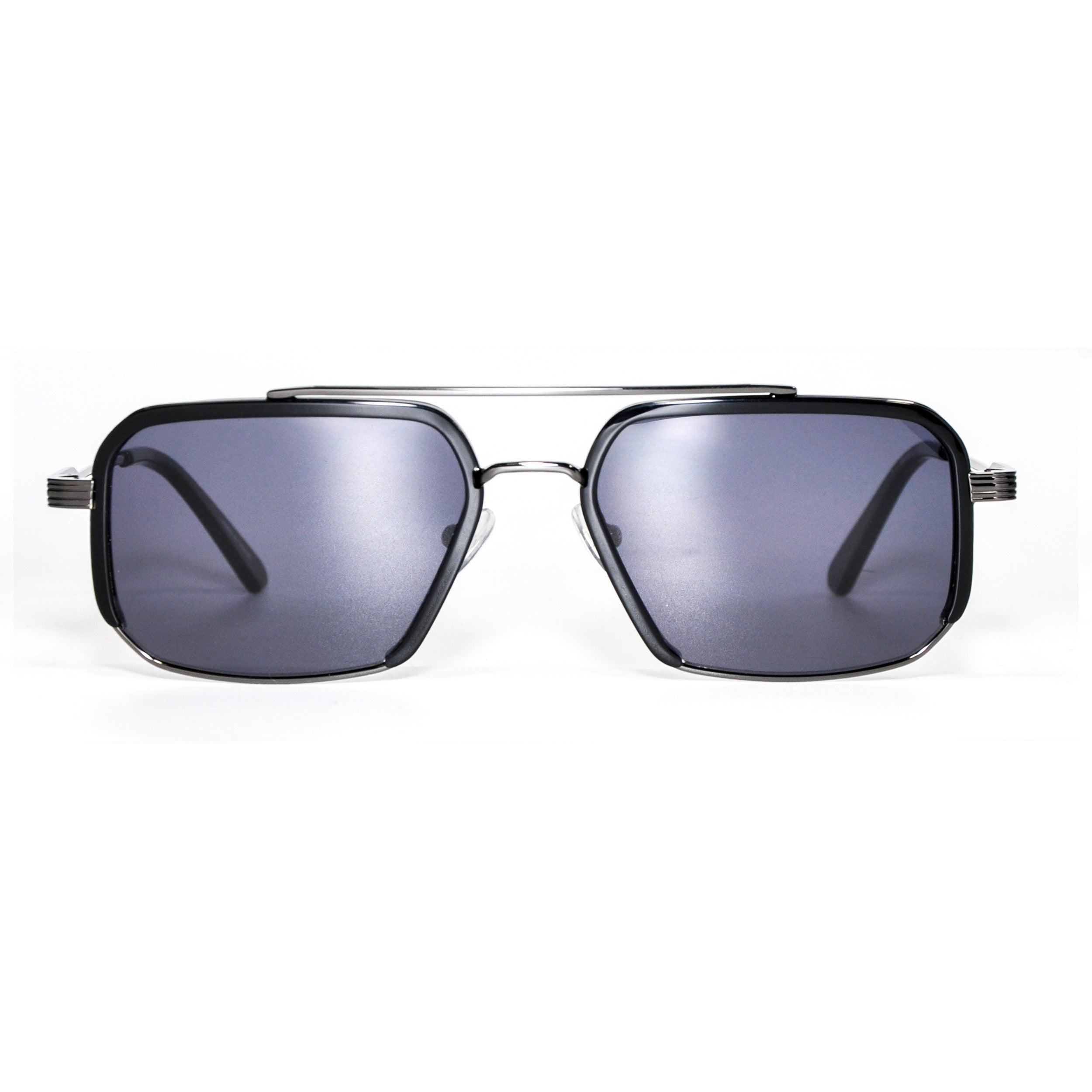 DiaVista® INKWELL Limited Edition Ultra-Performance Aviation Flight Frame (Model #: G2098-C4) | Tactical Gunmetal Black Frame | NIRTECH® IR Polarized Poly Lens | Anti-Glare Coating, Blocks INFRARED Radiation, 100% UVA/UVB Protection